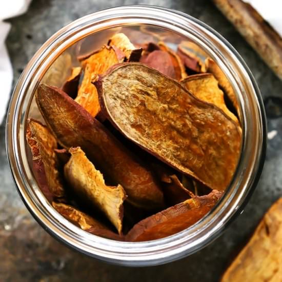 Sweet Potato Dog Chews - Recipe photo by platingsandpairings