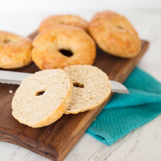 How to Make Homemade Bagels - Recipe photo by Call Me Betty