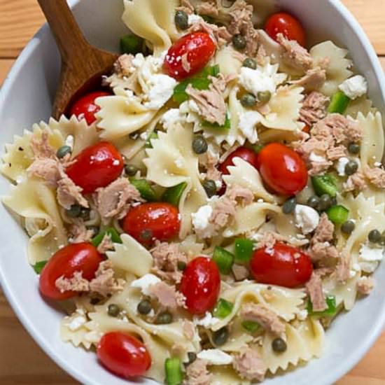 Tuna Pasta Salad - Recipe photo by Savvy Apron