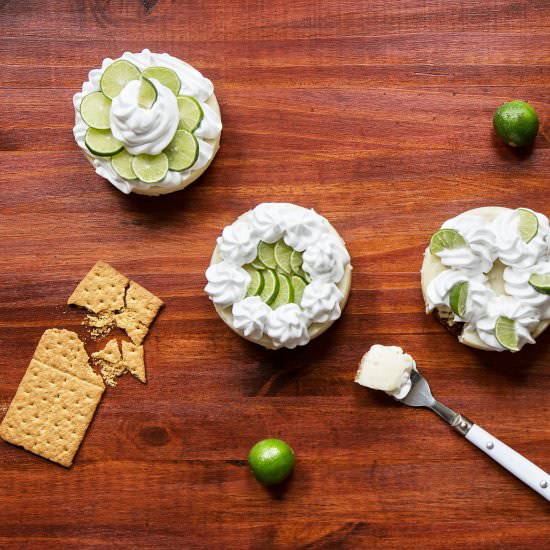 Mini Key Lime Pies - Recipe photo by seitanbeatsyourmeat