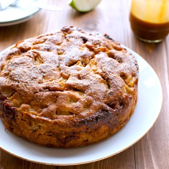 Caramel Apple Cake - Recipe photo by thetoughcookie