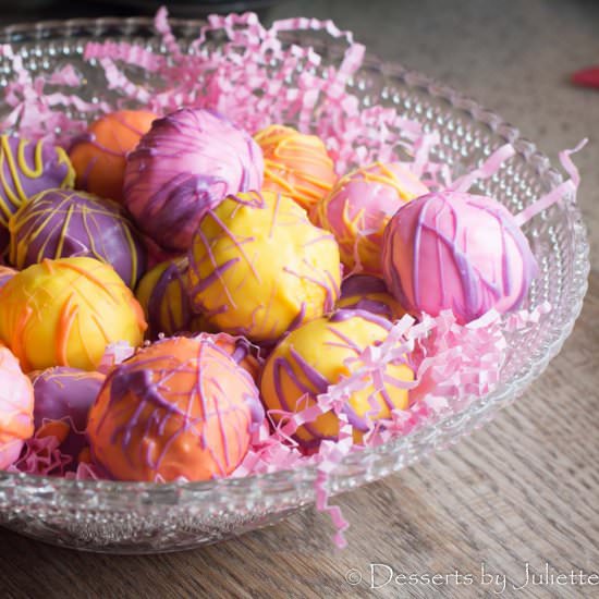 Easter Egg Cake Pops - Recipe photo by dessertsbyjuliette