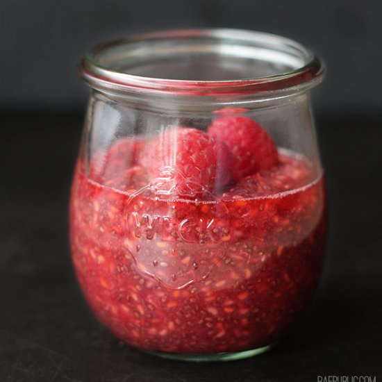 Instant Raw Raspberry Jam - Recipe photo by raepublic