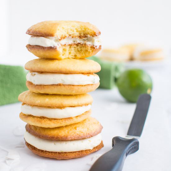 Coconut Lime Whoopie Pies - Recipe photo by A baJillian Recipes