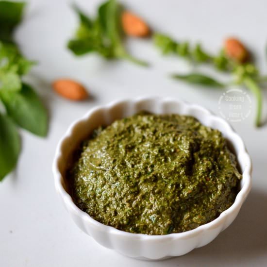 Fresh Basil Pesto - Recipe photo by ch_cooks
