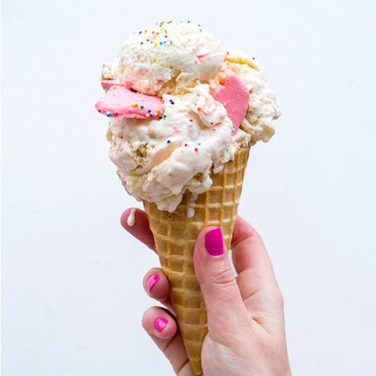 Frosted Animal Cracker Ice Cream - Recipe photo by Unusuallylovely