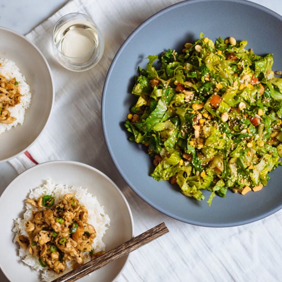 Fermented Tea Leaf Salad - Recipe photo by thetasteSF