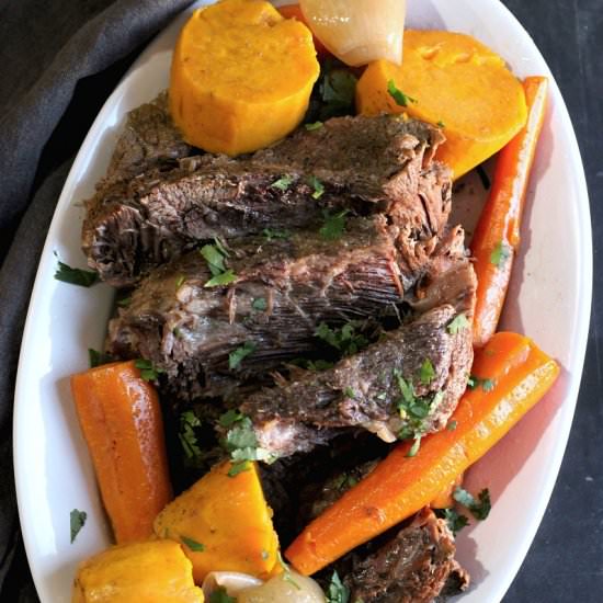Slow Cooker Pot Roast - Recipe photo by Garden in the kitchen