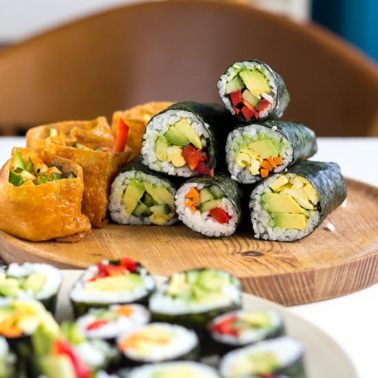 Veggie sushi - Recipe photo by cuisinedeli