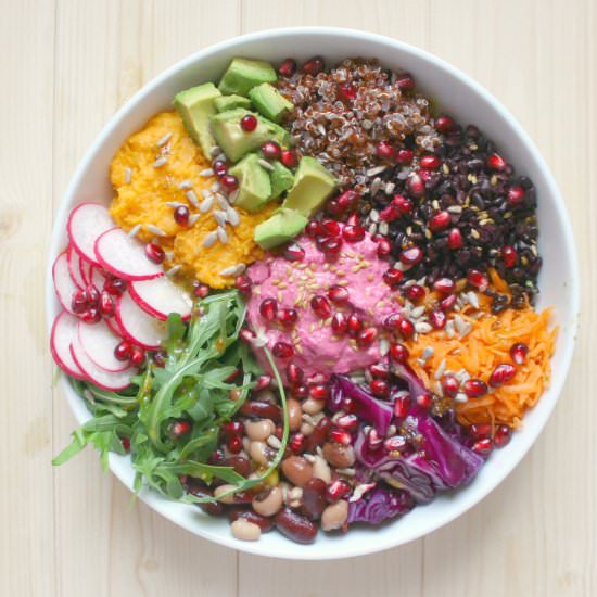 Power, Buddha, Abundance Bowls - Recipe photo by Nutritious Deliciousness