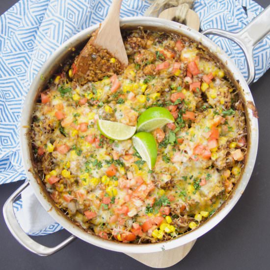 Cheesy Mexican Chicken and Rice - Recipe photo by tiffanybendayan
