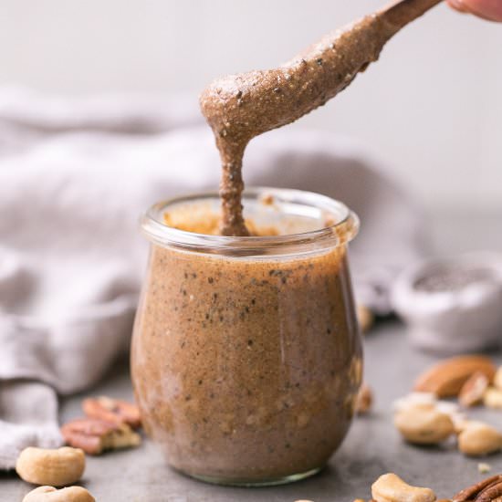 Super Seed Nut Butter - Recipe photo by bakerita