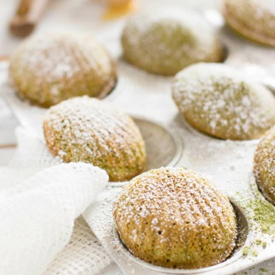 Matcha Madeleines - Recipe photo by Chopstick Chronicles