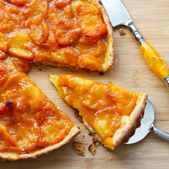 French Apricot Tart - Recipe photo by Fusion Craftiness