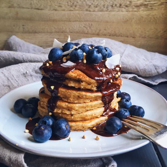Oatmeal Banana Bread Pancakes - Recipe photo by clemfoodie