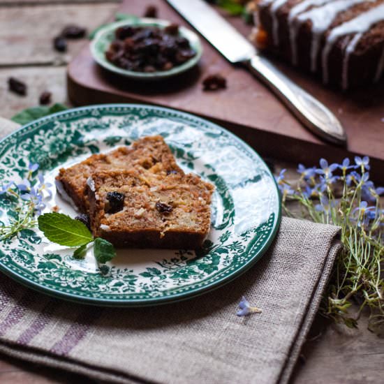 Carrot Cake Breakfast Bread - Recipe photo by cookiesforengland