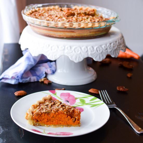 Carrot Pecan Pie - Recipe photo by kristinkitchen