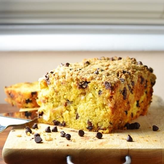 Easter Loaf Cake + Streusel Topping - Recipe photo by everydayhealthyrecipes