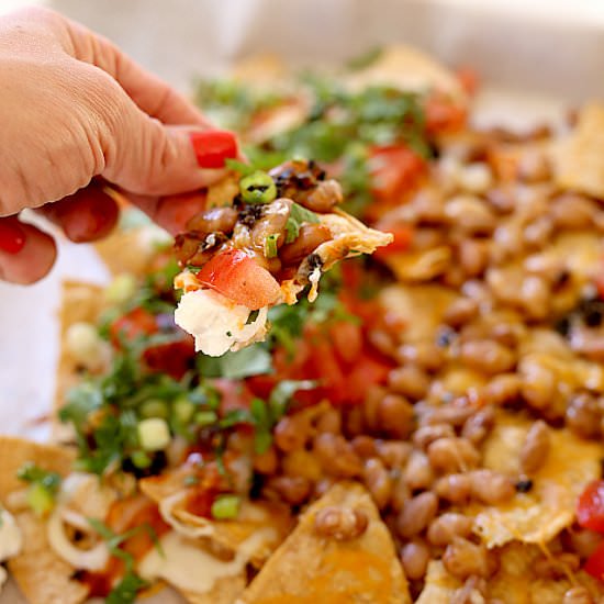 Simple Family Nachos - Recipe photo by Delightful Mom Food