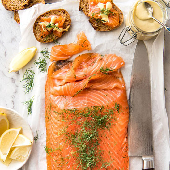CURED SALMON GRAVLAX - Recipe photo by RecipeTin Eats
