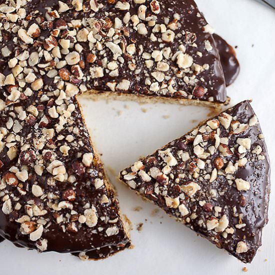 Italian Chocolate Hazelnut Cake - Recipe photo by therusticfoodie