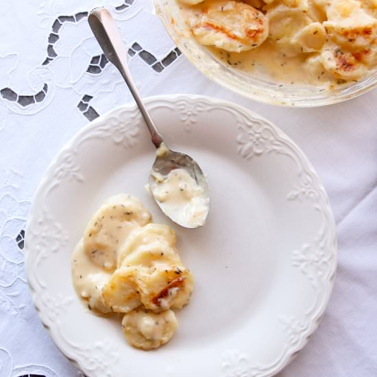 Instant Pot Scalloped Potatoes - Recipe photo by soberchicken56