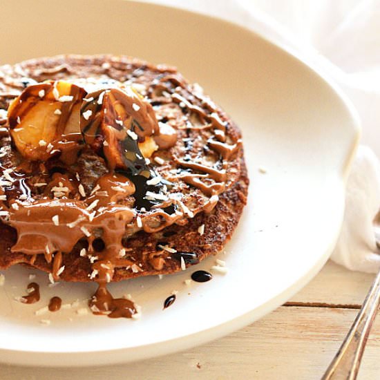 Sprouted Quinoa Pancakes - Recipe photo by Simply to Thrive