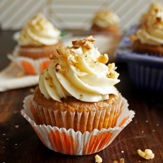 Carrot Cupcakes - Recipe photo by Wild wild whisk