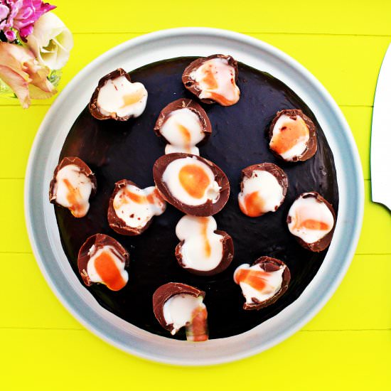 Creme Egg Chocolate Cake - Recipe photo by Fab Food 4 All