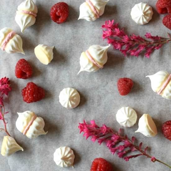 Raspberry & White Chocolate Kisses - Recipe photo by OnlyCrumbsRemain
