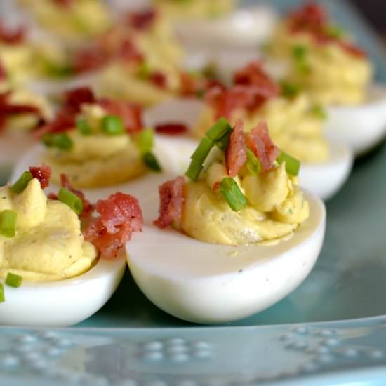 Ranch Deviled Eggs - Recipe photo by Poofy Cheeks