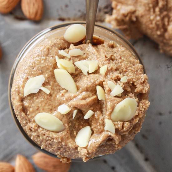 Cinnamon Honey Almond Butter - Recipe photo by The Desserted Girl