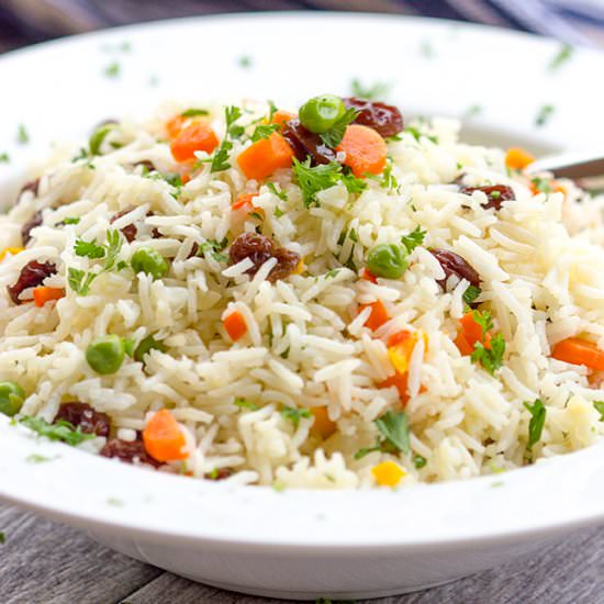 Greek Rice – Arroz a Grega - Recipe photo by muttandchops