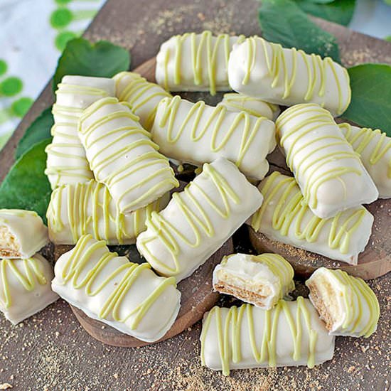 Key Lime White Chocolate Mini Bars - Recipe photo by TheSugarSandBox