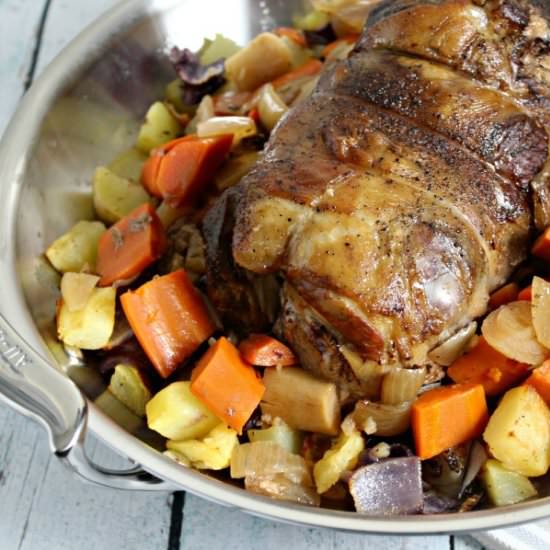 Slow Cooked Leg of Lamb - Recipe photo by CookingInStilettos