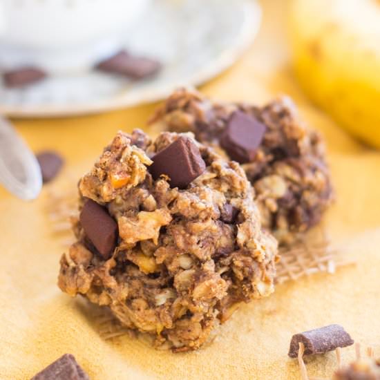 Chunky Monkey Breakfast Cookies - Recipe photo by thegoldlininggirl