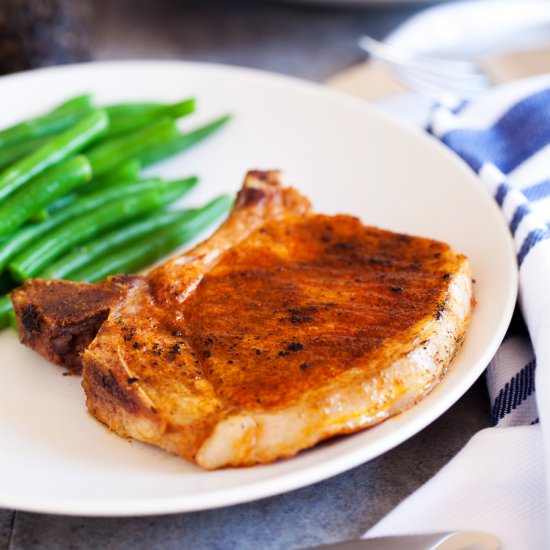 Three Ingredients Pork Chops - Recipe photo by thepkpway