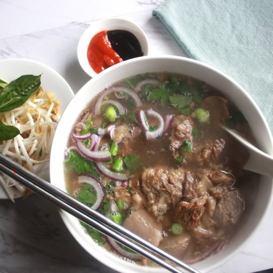 Beef Pho, Saigon-style - Recipe photo by heoyeahyum