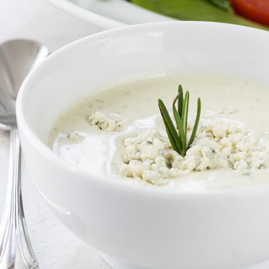 Blue Cheese Greek Yogurt Dressing - Recipe photo by Queen of My Kitchen