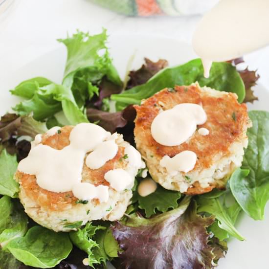 White Albacore Tuna Cakes with Srir - Recipe photo by SouthernMomLoves