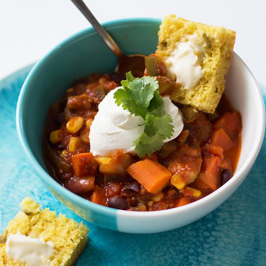 Black Bean Chili - Recipe photo by livelymess