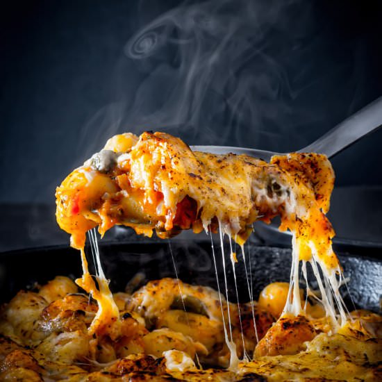 Cheesy Skillet Baked Gnocchi - Recipe photo by Brian Jones