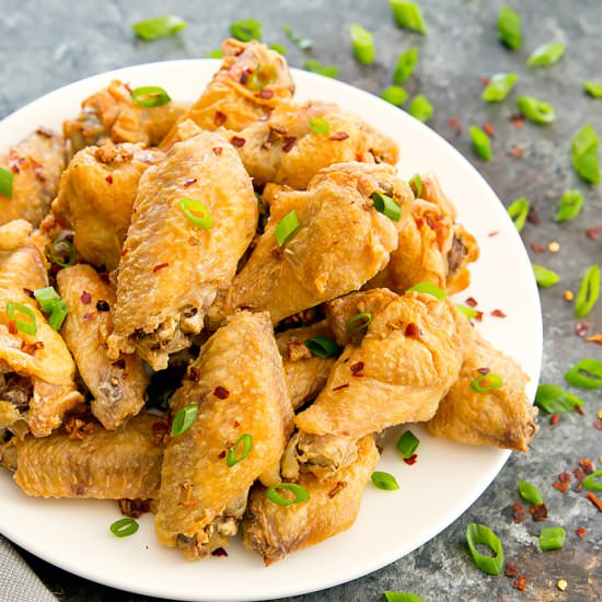 Baked Salt and Pepper Wings - Recipe photo by kirbie