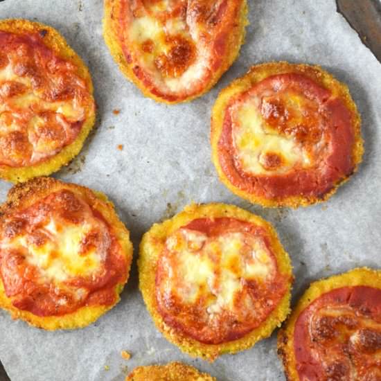 Fried Zucchini Pizza Bites - Recipe photo by Inside the rustic kitchen