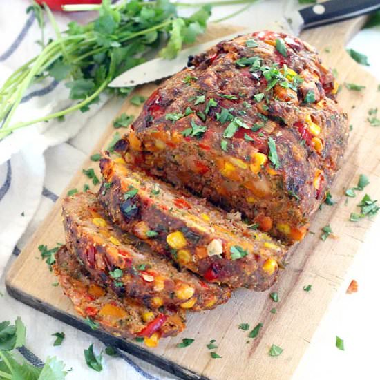 Southwestern Meatloaf - Recipe photo by bowlofdelicious