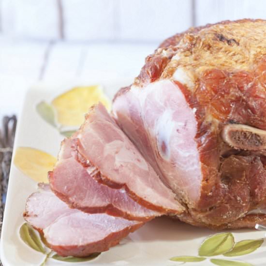 Slow Cooker Teriyaki Ham - Recipe photo by Food Done Light