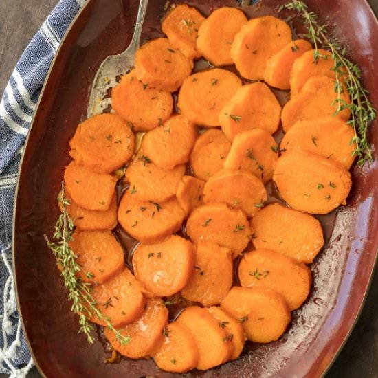 Candied Sweet Potatoes - Recipe photo by the cookie rookie