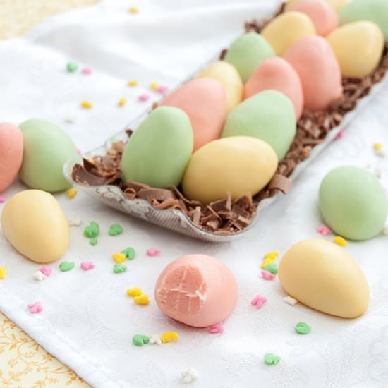 EASTER MILK TRUFFLES - Recipe photo by The Crafting Nook