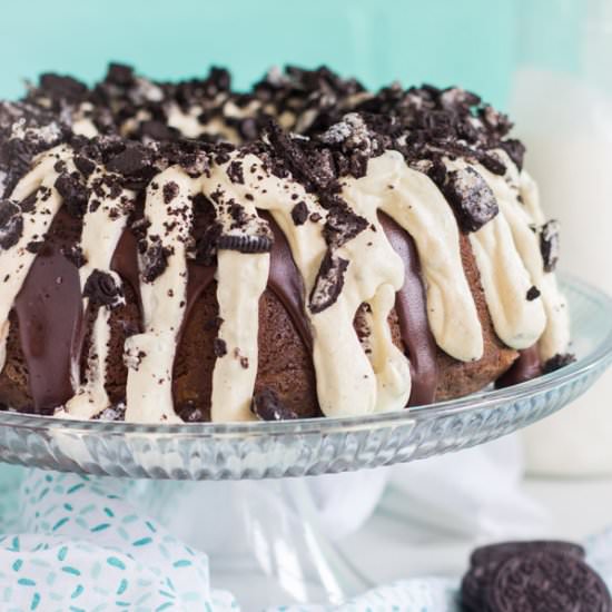 Oreo Bundt Cake - Recipe photo by thegoldlininggirl