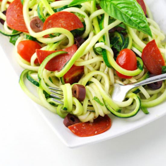 Italian Zucchini Pasta Salad - Recipe photo by Tastefulventure
